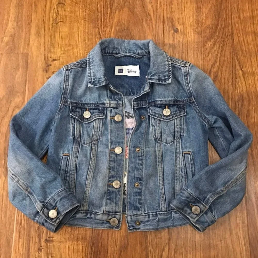 Disney Gap Mickey Jean Jacket